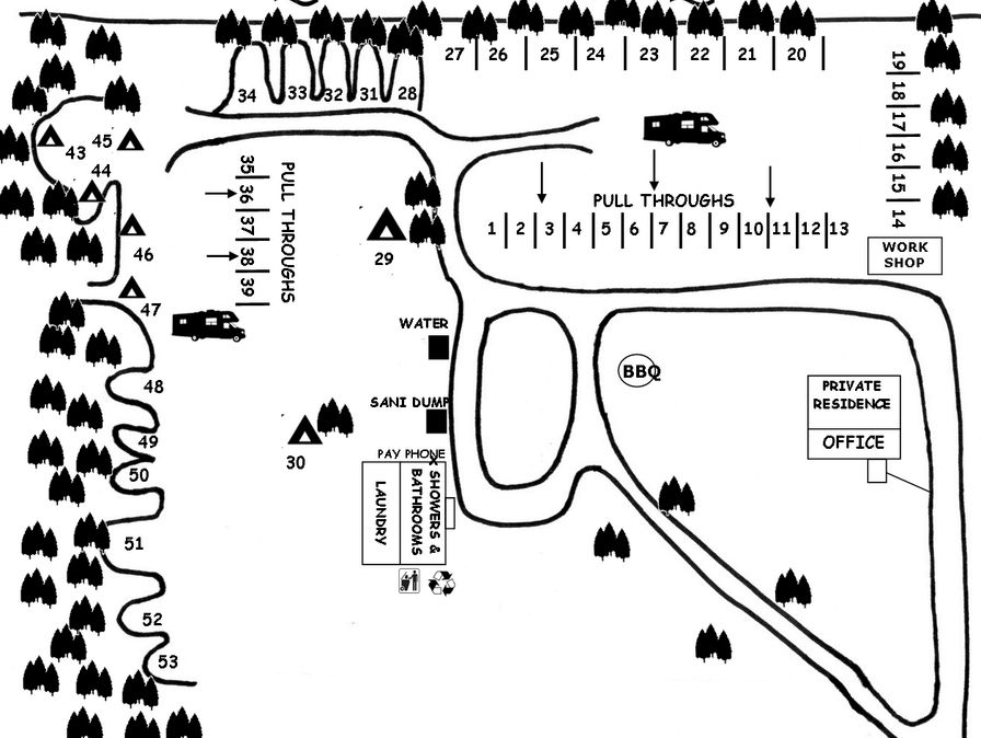 CampgroundMap Beaverview RV Park & Campground